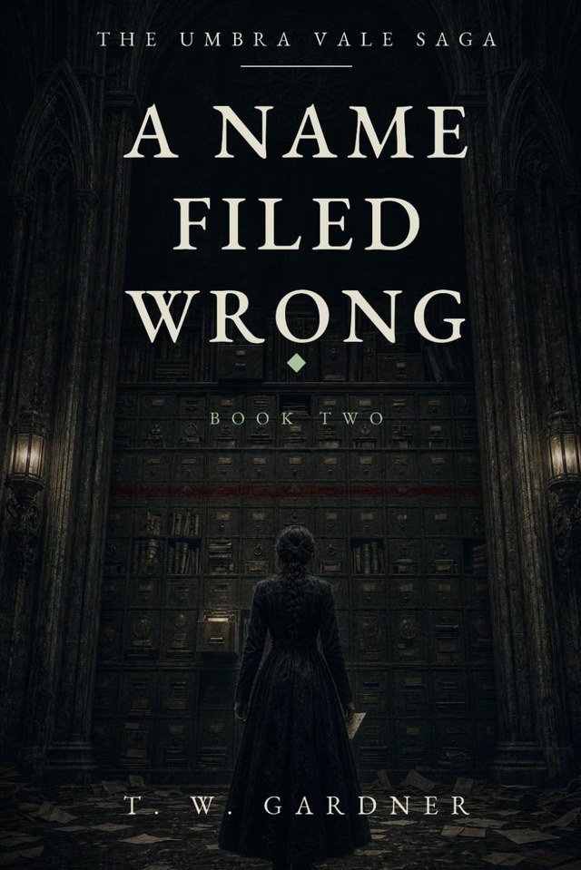 Cover of Umbra Vale Book 2 — A Name Filed Wrong